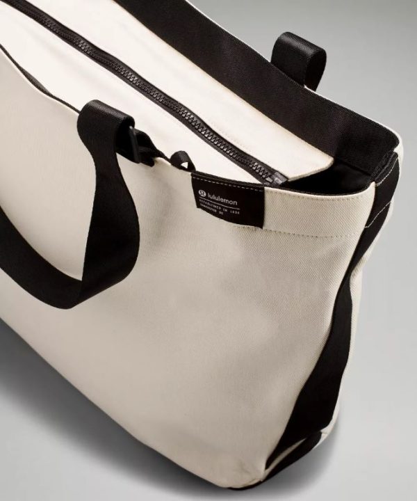 Lululemon Clean Lines Canvas Tote Bag